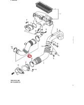 SUZUKI 13950-69K01-000 - TUBO  T / C ENTRADA DE AIRE RW 416D