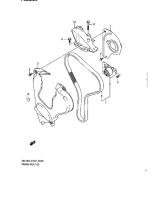 SUZUKI 11391-80KA0-000 - TAPA CORREA DISTRIBUCION