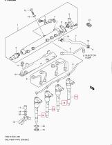 SUZUKI 15710-84E60-000 - INYECTOR,COMBUSTIBLE