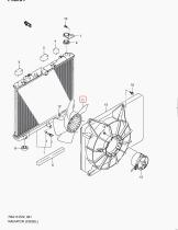 SUZUKI 17111-62J50-000 - VENTILADOR MOTOR SPLASH