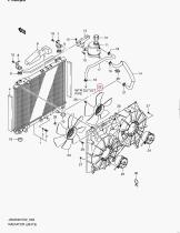 SUZUKI 17111-66J00-000 - VENTILADOR MOTOR  5 ASPAS