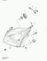 SUZUKI 35120-86G10-000 - FARO DELANTERO DERECHO