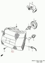 SUZUKI 35320-75F30-000 - FARO DELANTERO IZQ