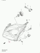 SUZUKI 35320-86G10-000 - FARO DELANTERO IZQUIERDO