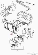SUZUKI 35670-75F10-000 - PILOTO COM TRASERO