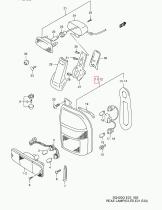 SUZUKI 36255-65D00-000 - FARO TRASERO SUP. DERECHO