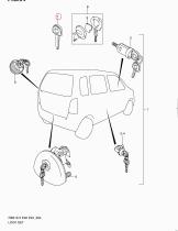 SUZUKI 37145-83E30-000 - LLAVE