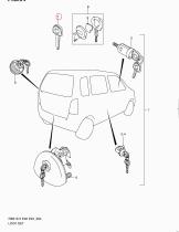 SUZUKI 37145-83E30-000 - LLAVE