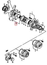 SUZUKI 43440-85C10-000 - MANGUETA RUEDA DELANTERA