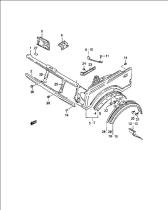 SUZUKI 58200-84C50-000 - MIEMBRO PANEL DEL INFERIOR