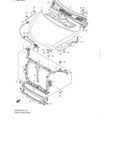 SUZUKI 58210-53K00-000 - VIGA TRANSVERSAL