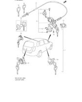 SUZUKI 82500-54820-000 - BOMBIN PORTON TRASERO