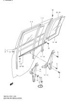 SUZUKI 82960-82101-T01 - MANILLAS ELEVALUNAS PUERTA