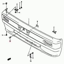 SANTANA 01560-08163 - TORNILLO