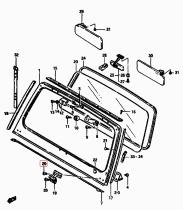 SANTANA 09125-06022 - TORNILLO BISAGRA