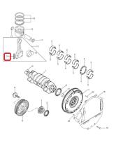 SANTANA 11227-86SA2 - TORNILLO M7X100-40 (ALOJAMIENTO PASANTE)
