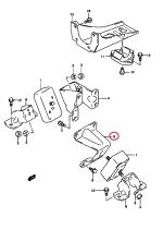 SANTANA 11651-80A00 - SOPORTE MOTOR DEL L/I