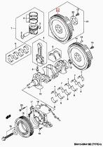 SANTANA 12620-84A00 - C/ VOLANTE MOTOR