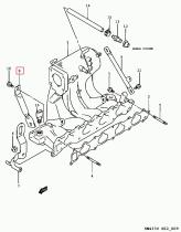 SANTANA 13161-81A00 - STIFFENER,INTK MANF,LOWER