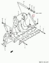 SANTANA 13166-81A00 - STIFFENER,INTK MANF,UPPER