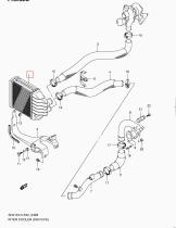 SANTANA 13620-84A50 - INTERCOOLER