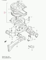 SANTANA 13700-63X50 - CLEANER ASSY, AIR