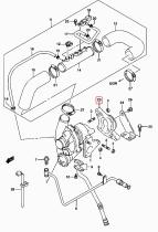 SANTANA 14115-84A00 - BRIDA, SALIDA TURBOCOMPRESOR