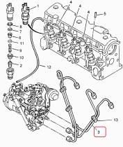 SANTANA 15833-86CB0 - CONJUNTO TUBERIAS INYECCION