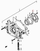 SANTANA 16161-60A00 - PLACA ROTOR BOMBA