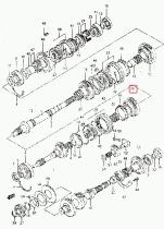 SANTANA 24230-85C00 - ENGRANAJE 3V.