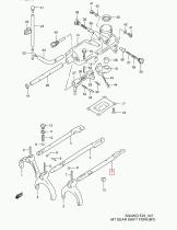 SANTANA 25450-60A00 - EJE SELECTOR  M/A