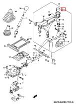 SANTANA 28130-84A00 - BASE, CONTROL CAMBIO