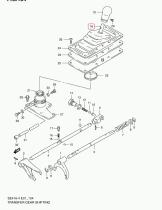 SANTANA 29300-77E10 - PALANCA, CONTROL DE CAMBIO DE MARCHAS