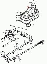 SANTANA 29300-77E40 - PALANCA, CONTROL DE CAMBIO DE MARCHAS