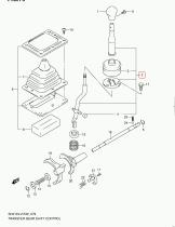 SANTANA 29340-81A00 - PALANCA,DE CAMBIOS