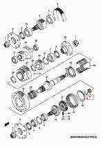 SANTANA 29981-84A00 - RODAMIENTO