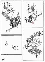 SANTANA 31100-84A00 - C/ MOTOR ARRANQUE