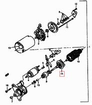 SANTANA 31341-86CA0 - ENGRANAJE,EJE MOTOR  (BOSCH