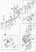 SANTANA 33710-57B20 - CABLE N.1