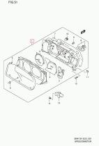 SANTANA 34100-81A50 - C/VELOCIMETRO (MILLAS-K/H)