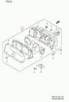 SANTANA 34100-81A60 - CONJUNTO VELOCIMETRO