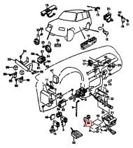 SANTANA 35180-85C00 - C/INTERRUPTOR REGULADOR