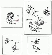 SANTANA 35401-86CB0 - SOPORTE SENSOR PEDAL