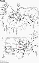 SANTANA 36630-82AF0 - C/CABLEADO PISO (JIMNY)