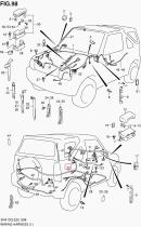 SANTANA 36630-82AG0 - C/CABLEADO PISO (JIMNY)
