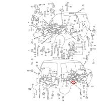 SANTANA 36660-70E40 - HARNESS, WIRING MISSION