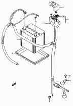 SANTANA 36739-52J00 - FUSIBLE CABLE BATERIA(GR.VI