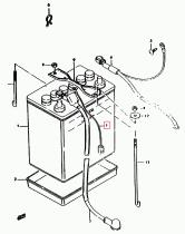 SANTANA 36740A80000 - CABLE FUSIBLE PPAL