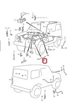 SANTANA 36895-81A00 - CABLEADO,INTERR.PRESION ACEI