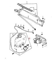 SANTANA 38400B60A00 - DEPOSITO LAVA. 1 MOTOR